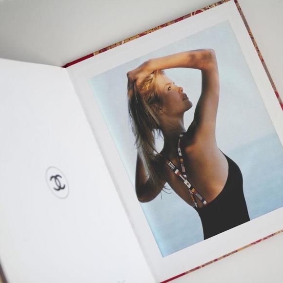 RARE Authentic CHANEL 1994 Collector Flag "CC" Swimsuit Sz 36 In Black - Picture 3 of 14